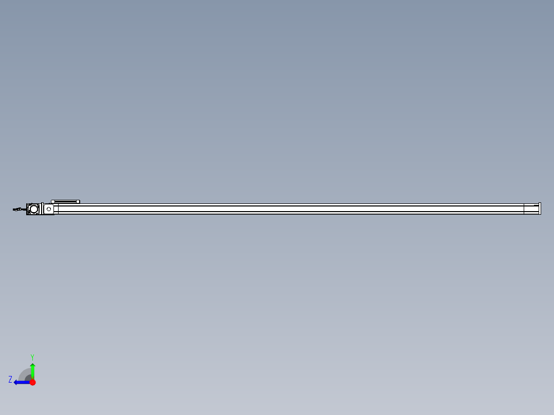威洛博LB.GB同步带传动--欧规系列LB6A-L65-S2600-BR右视图