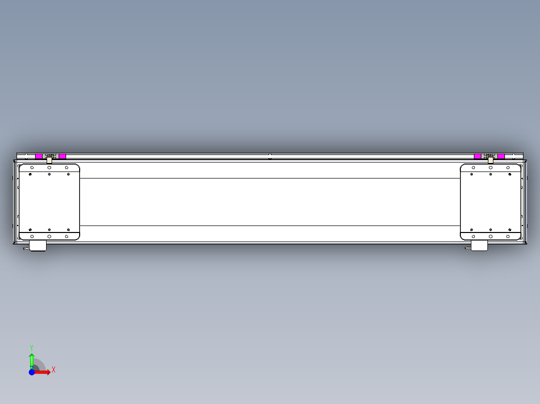威洛博LC系列3d模型模组2LC22H1Y-S950前视图