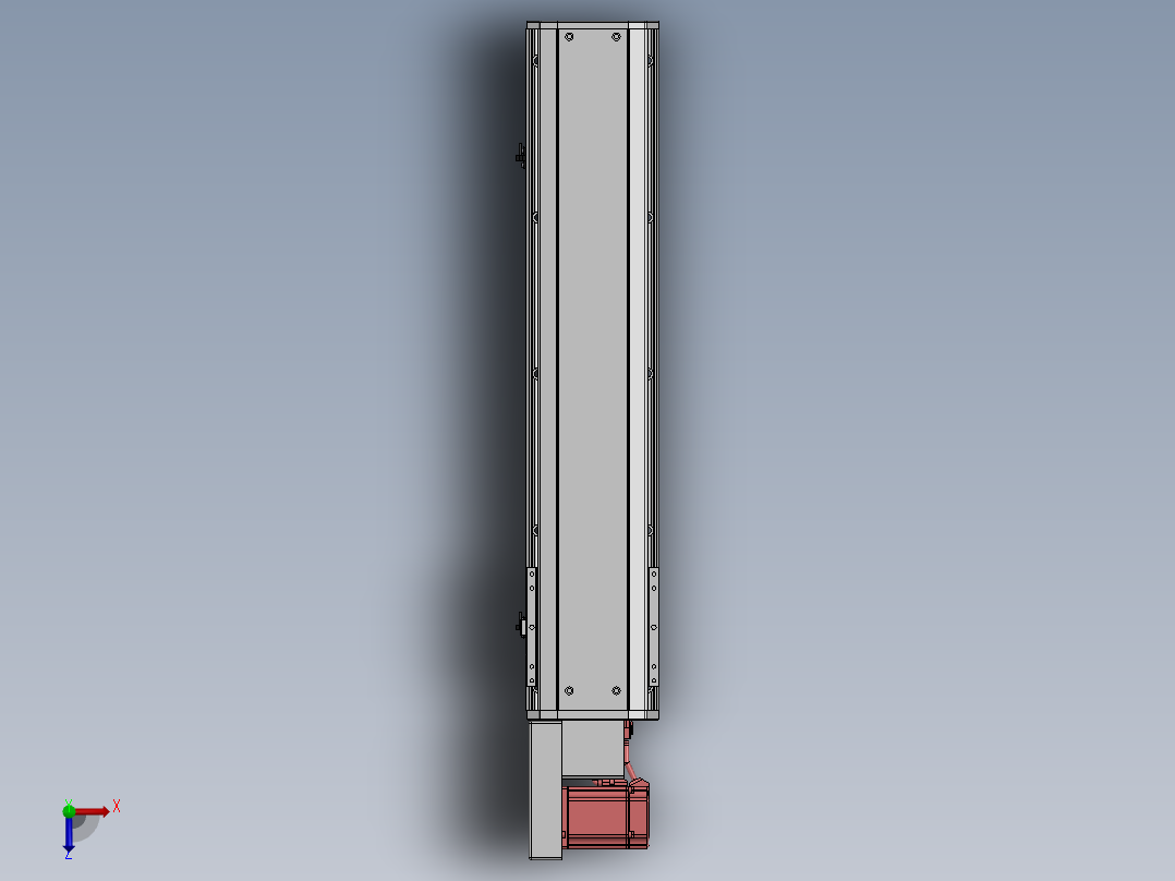 精密模组MT170-L125-600-L-M75-C4俯视图