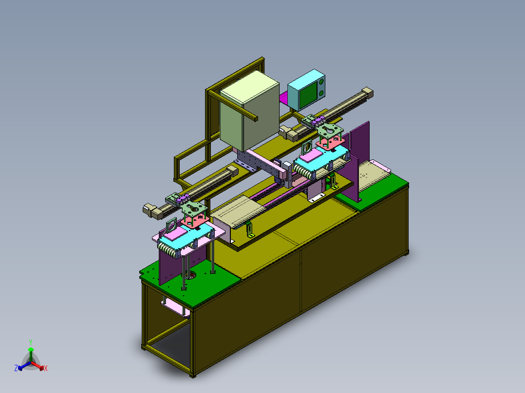 2023.02月-自动喷码机sw18可编辑正等轴测图