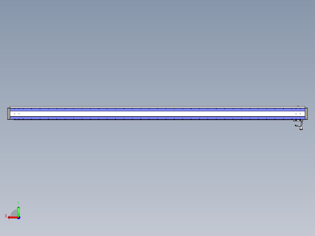 威洛博VL系列直线电机模组-VL14S1-S3350后视图