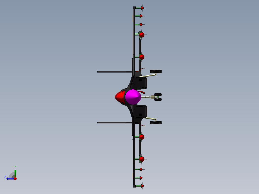 俄罗斯su27战斗机 3右视图