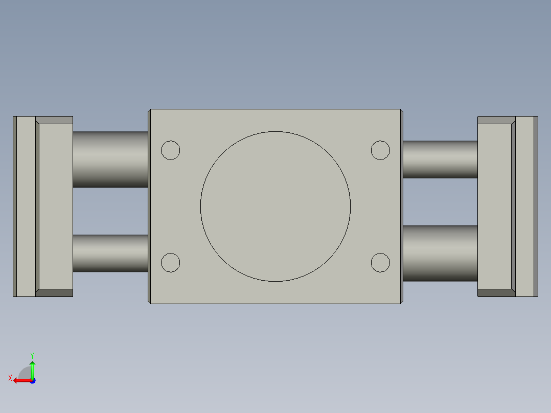普通气爪PH06-20后视图