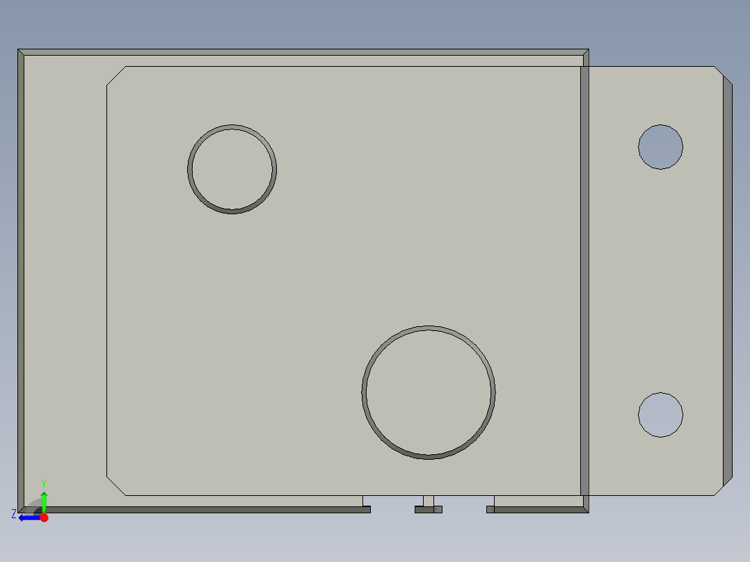 普通气爪PH06-20右视图