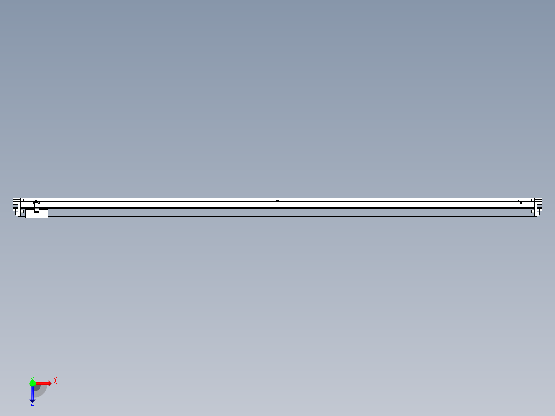 威洛博VL系列3d模型模组VL22H1Y-S2350俯视图