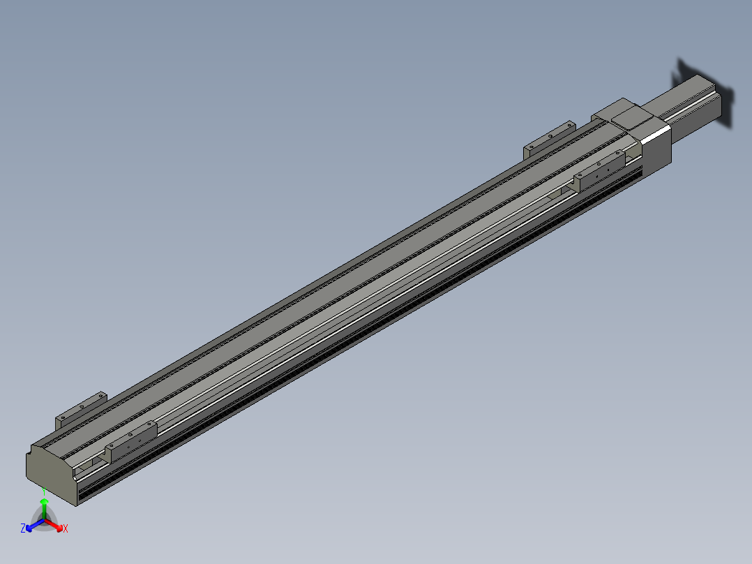 直线模组LHAT10-CA-S900-M-C3设计图纸