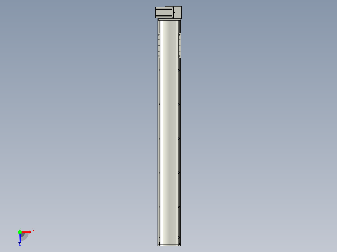 CCTL模组同步带-TL135B-LU-1000俯视图