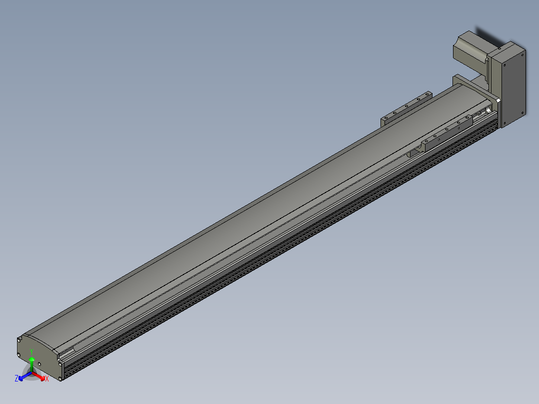 CCTL模组同步带-TL135B-LU-1000正等轴测图