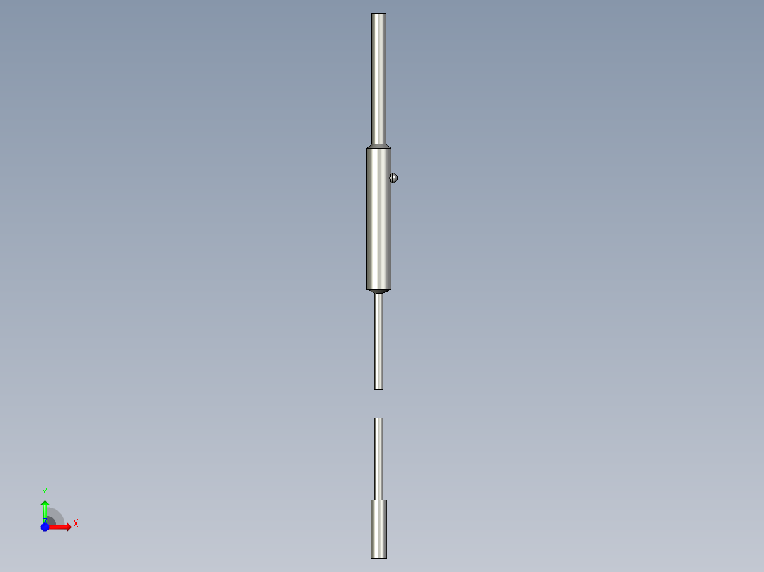 基恩士EM-038_kc图纸模型前视图