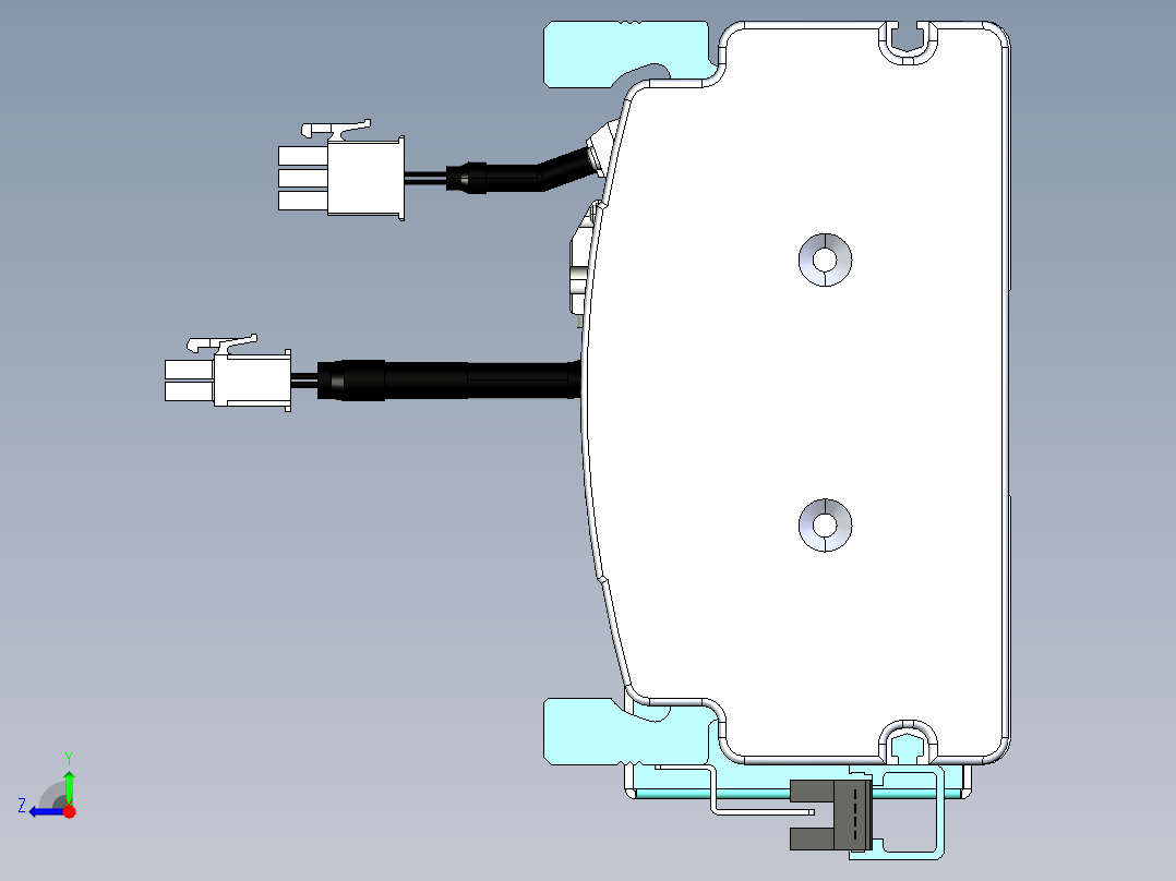 威洛博VBF同步带传动一般环境VBF14-L45-S1850-BL-ZP40-C3右视图