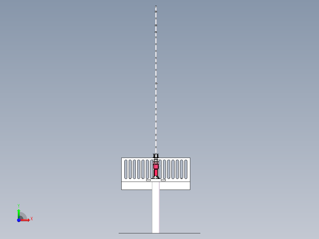 手动升降机前视图
