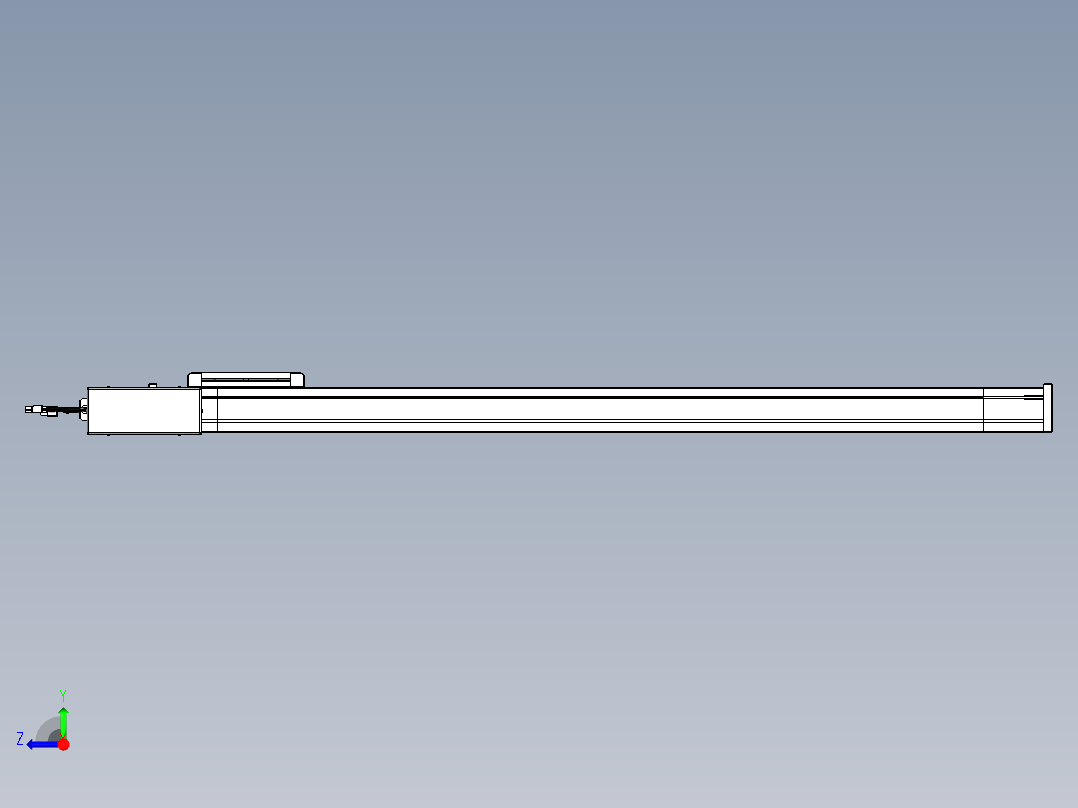 威洛博LB.GB同步带传动--欧规系列LB6A-L65-S1000-BL右视图