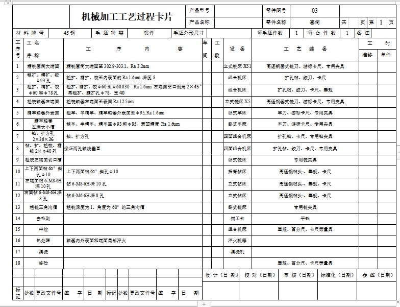 套筒的钻攻6-M8-6H深10孔夹具设计及机械加工工装备艺规程含4张CAD图