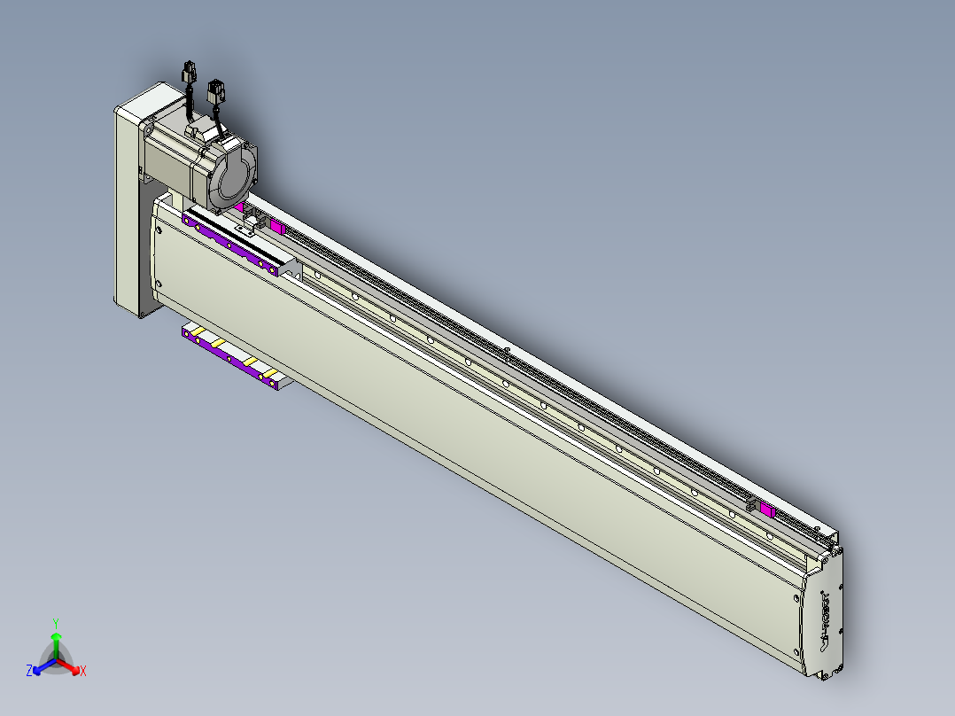 威洛博QF17-Lxx-C-S780-BR-ZP75-C3正等轴测图