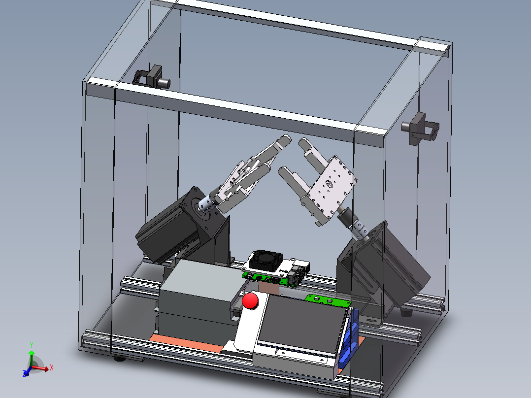 魔方<span style='color: red'>机器人</span>设计结构