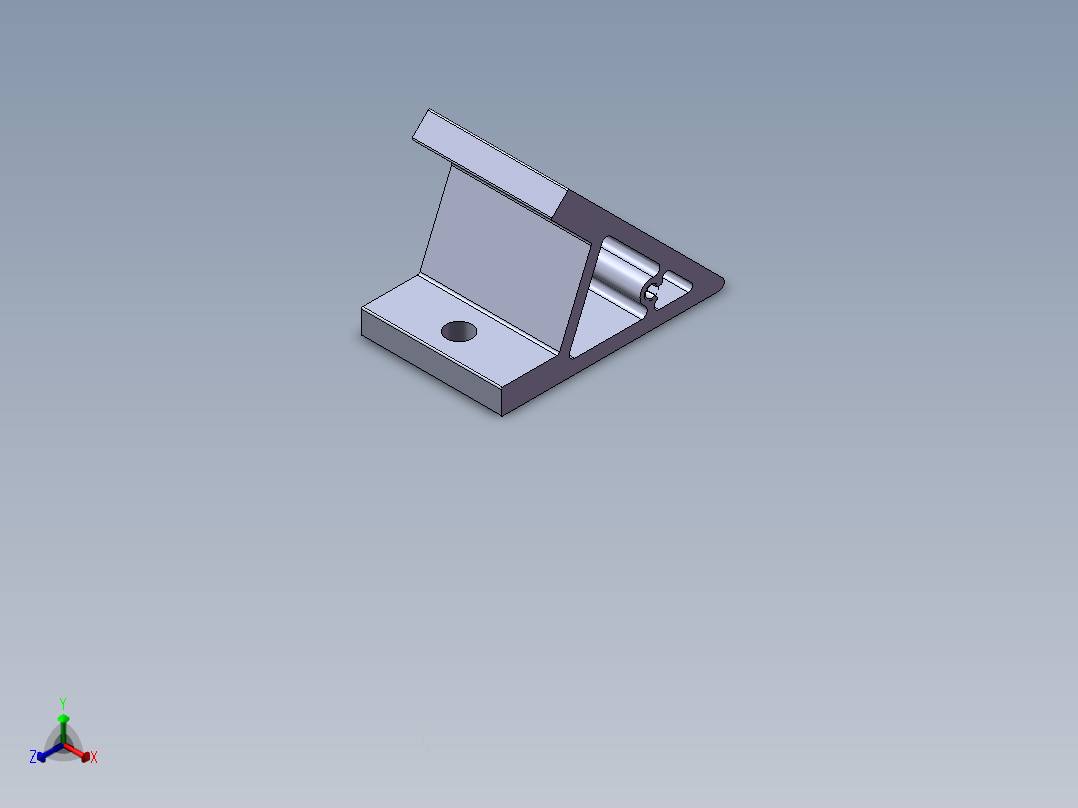 铝型材及其附件3.31.80.45.60.M5.SLDPRT正等轴测图
