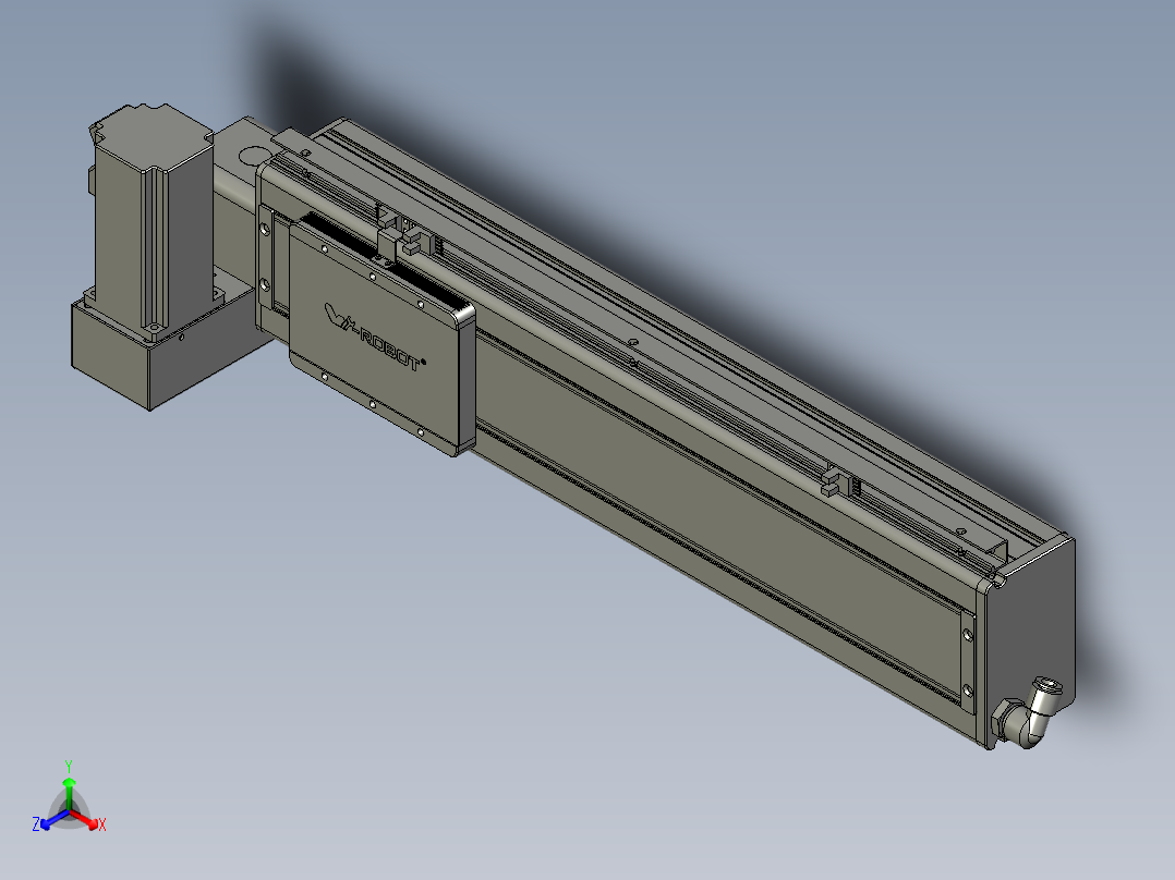 威洛博VBC12-S350-BLU-P40正等轴测图