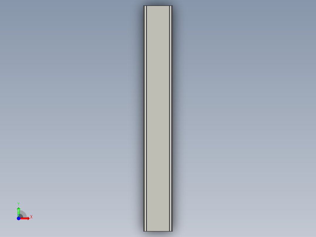基恩士SL-M36H_kc图纸模型前视图