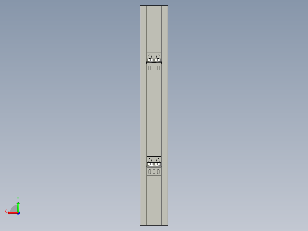 基恩士SL-M36H_kc图纸模型后视图