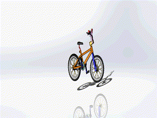 自行车运动仿真