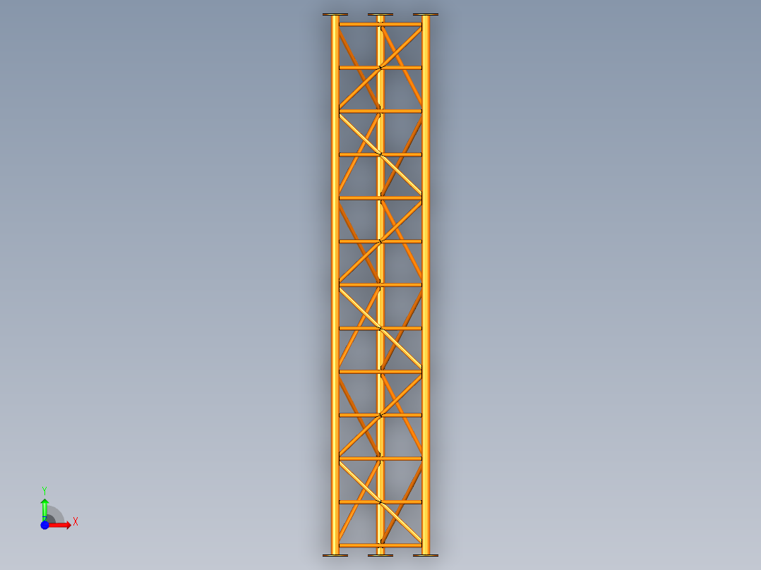 蜂窝网络基站前视图