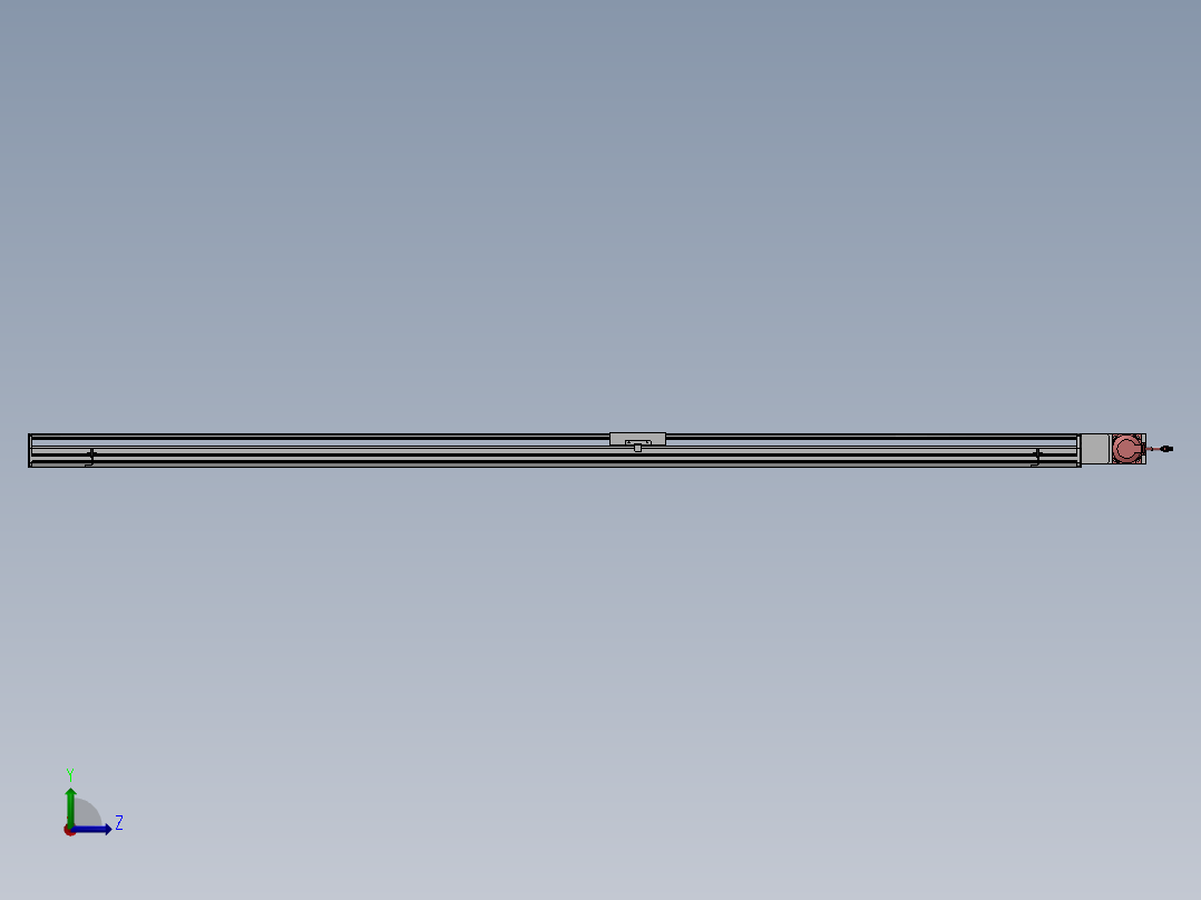 精密模组MT170-L125-2600-R-M75-C4左视图