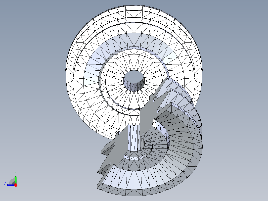 中间轮 3右视图