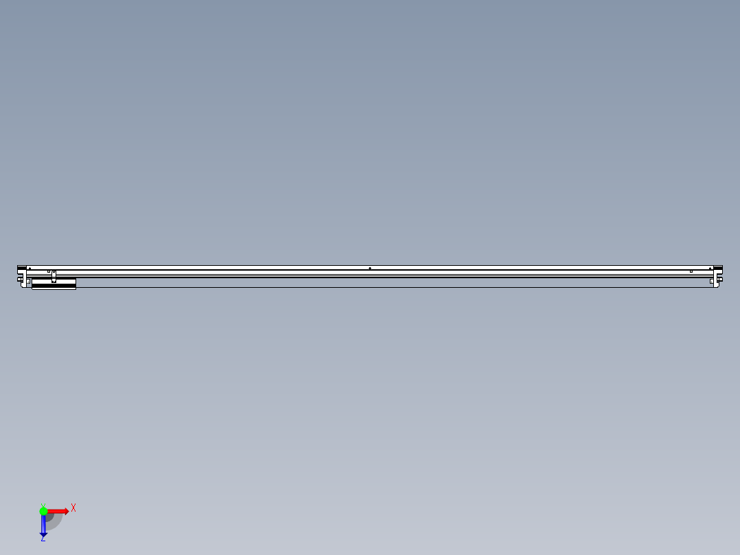 威洛博VL系列3d模型模组VL22H2Y-S2600俯视图
