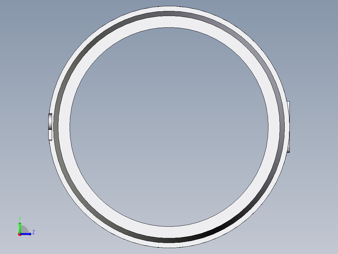 卡套式工业通用硬管接头EO_Progressive_ring_DPR14S71X左视图
