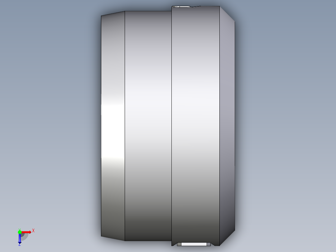 卡套式工业通用硬管接头EO_Progressive_ring_DPR14S71X俯视图
