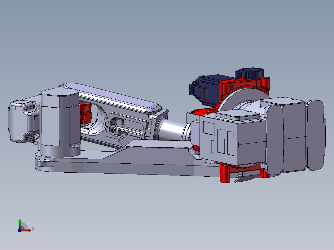 不二越机器人（工业机器人）前视图