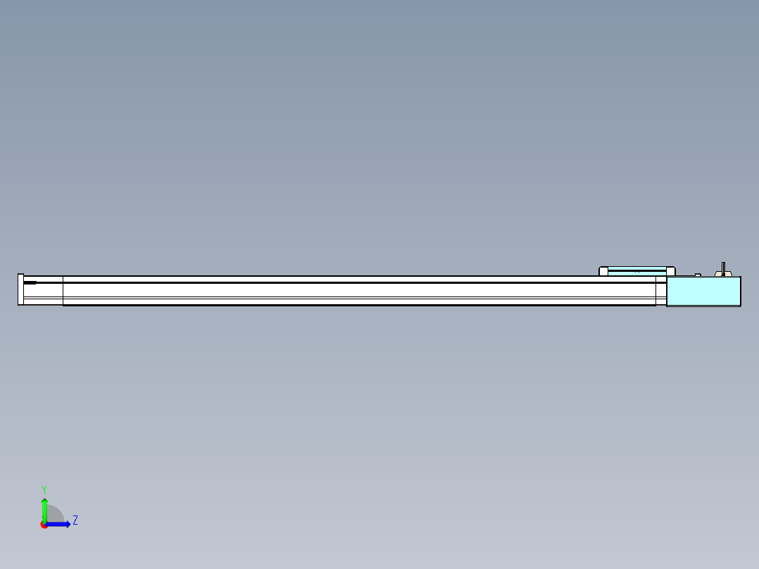欧规系列-LB6A-L65-S1200-BR-ZP40-C3左视图
