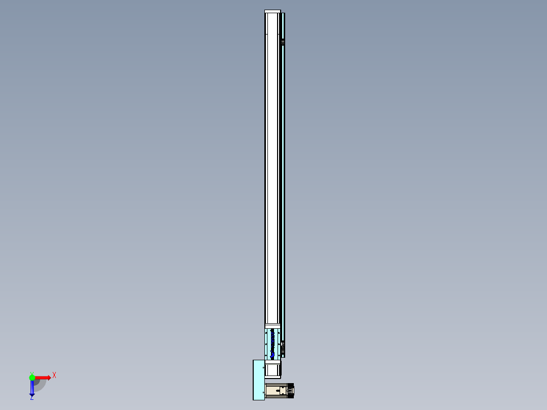 欧规系列-LB6A-L65-S1200-BR-ZP40-C3俯视图