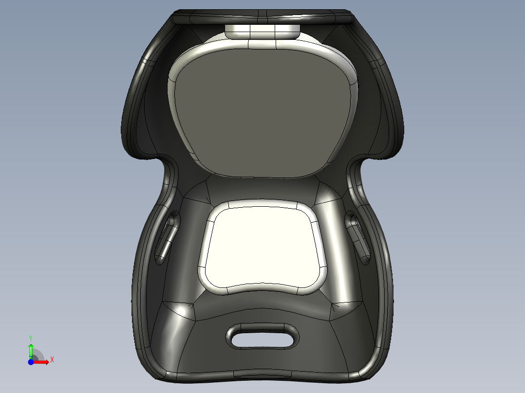 汽车座椅 (86)前视图