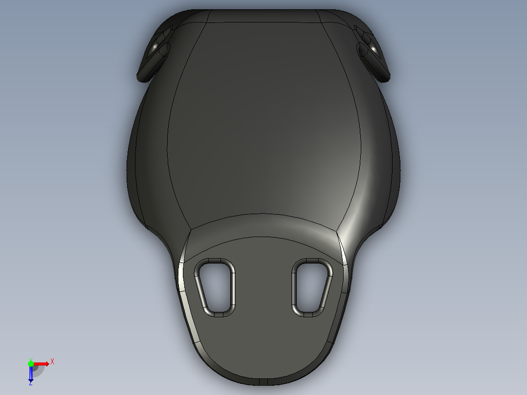 汽车座椅 (86)俯视图