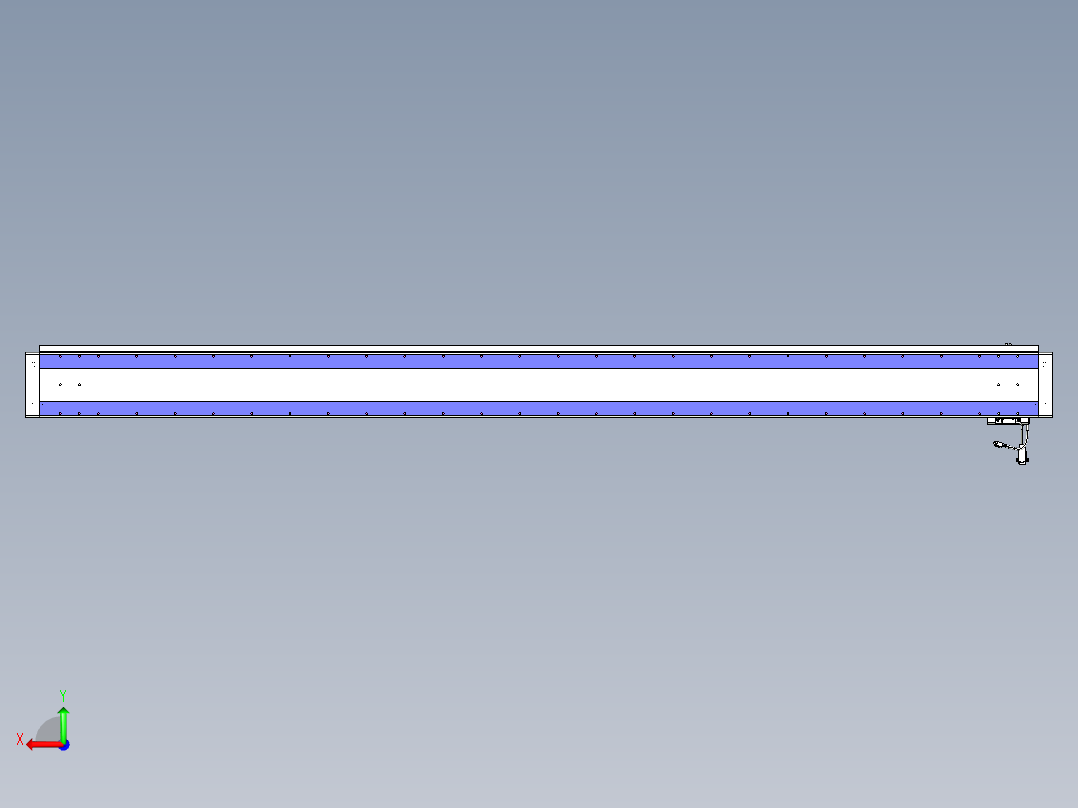 威洛博VL系列3d模型模组VL17E1Y-S2450后视图
