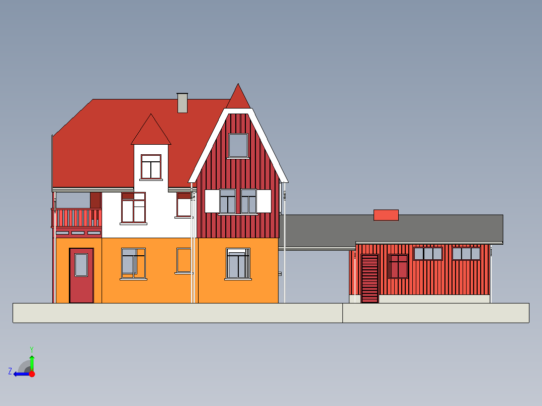 莱辛巴赫火车站右视图