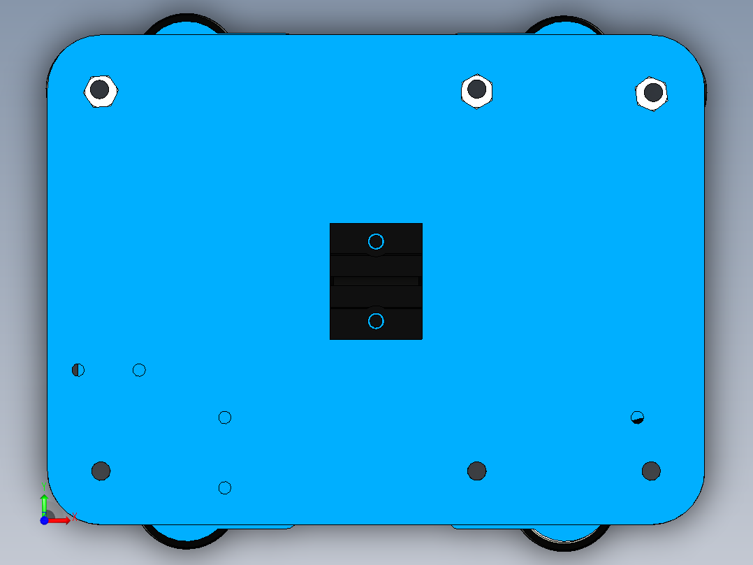 数控加工中心前视图