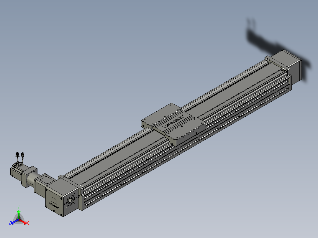 威洛博直线电机模组EB20-L224-S1300-R-ZP75-MS3-5K