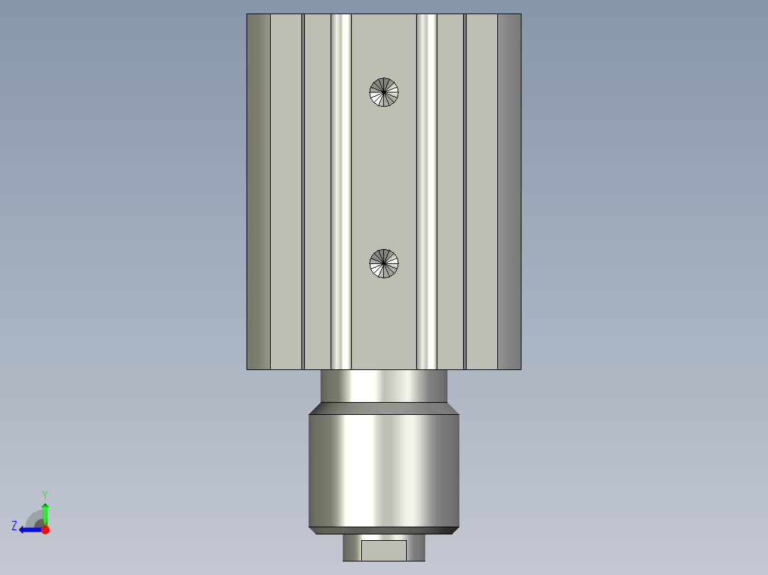 SWING 摆动缸右视图