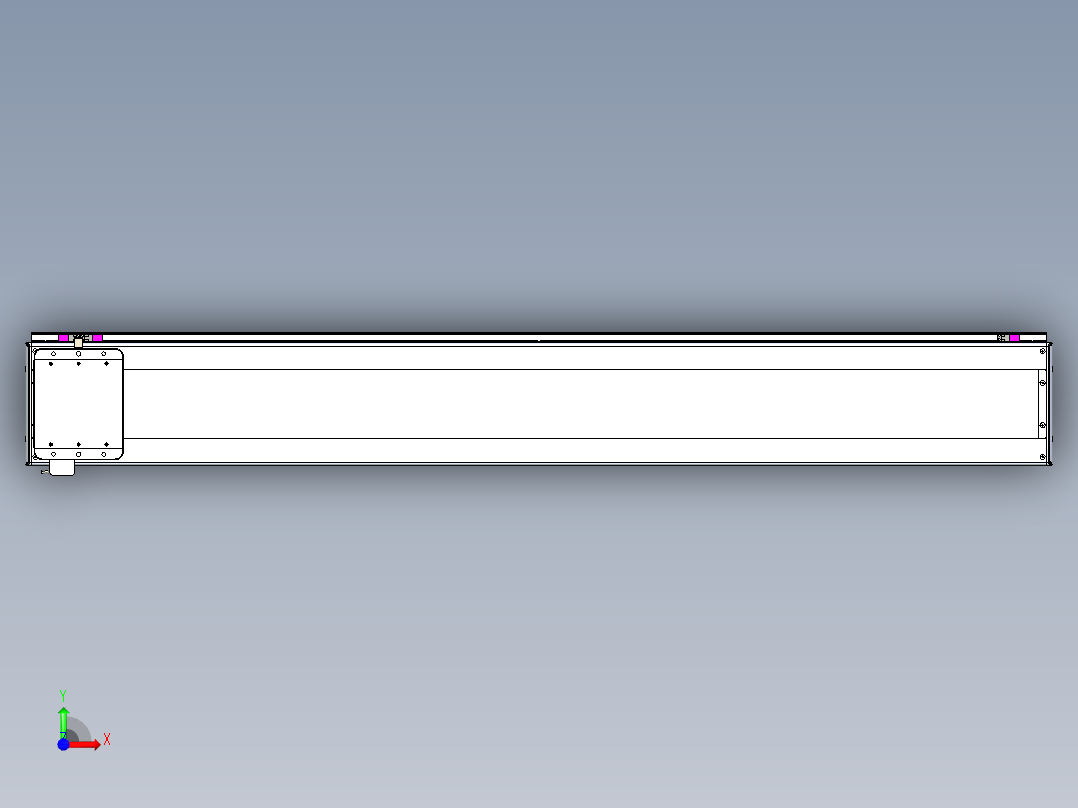 威洛博LC系列3d模型模组LC22H1Y-S1650前视图