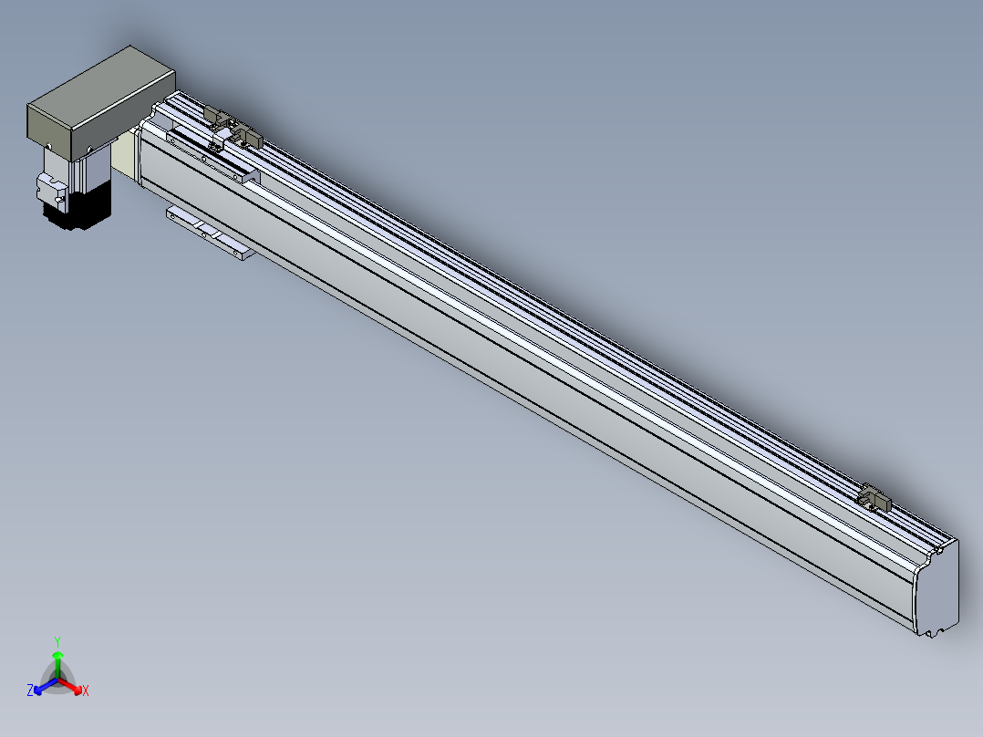 同步带滑台-半封闭B10H-L45-S900-RU-P40-D3