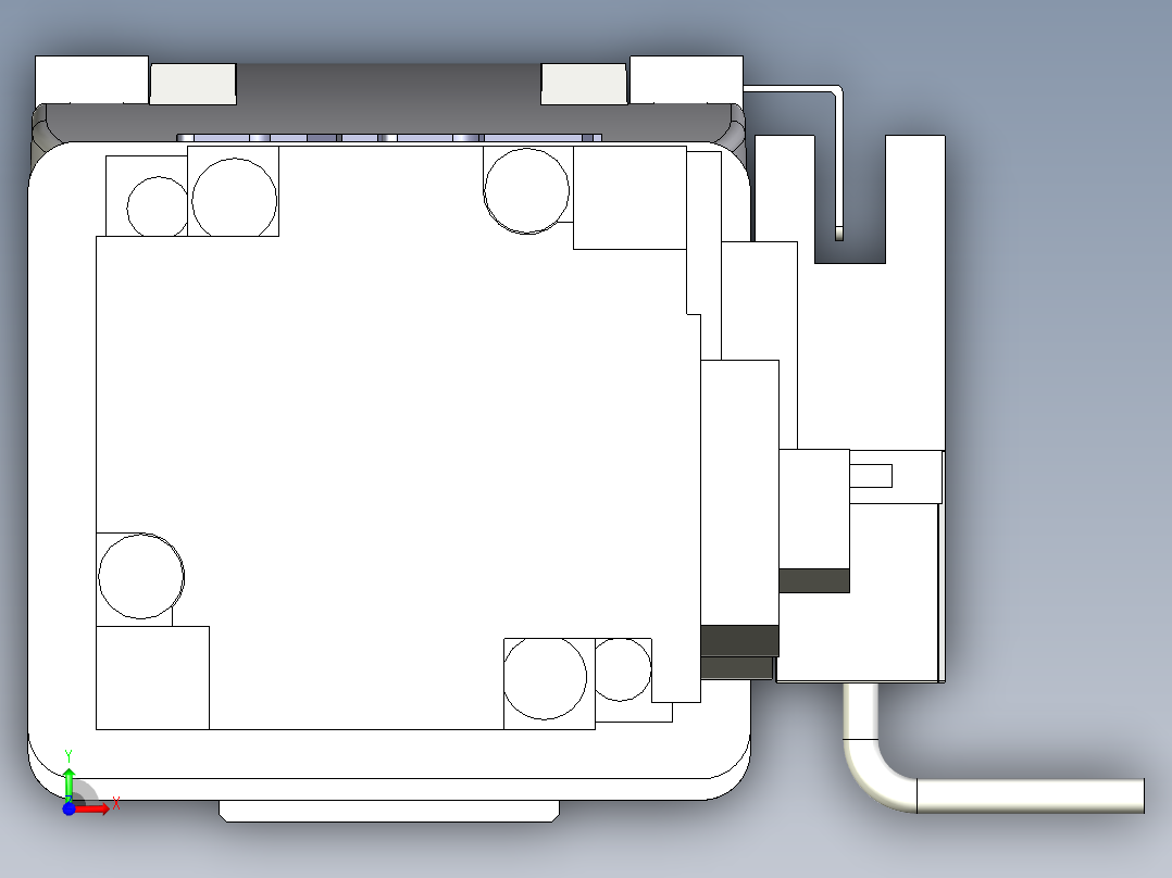 Toyo东佑达直线模组-ETH5M-BC-350-M10B前视图
