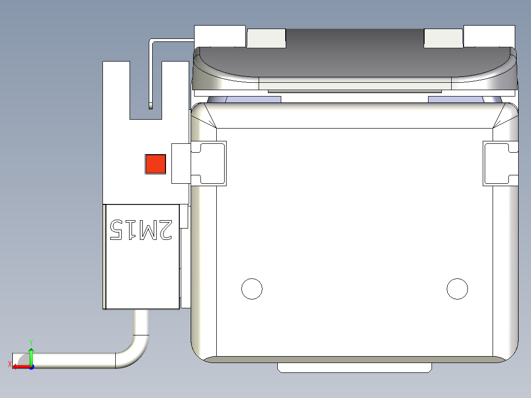 Toyo东佑达直线模组-ETH5M-BC-350-M10B后视图