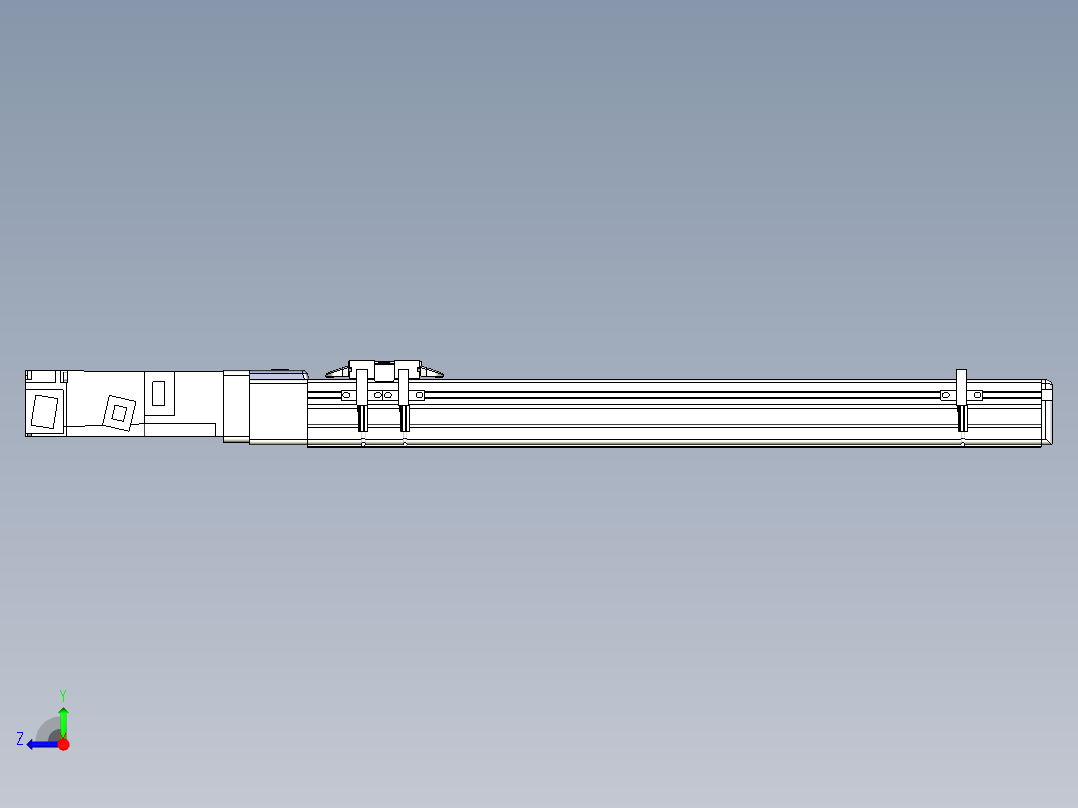 Toyo东佑达直线模组-ETH5M-BC-350-M10B右视图