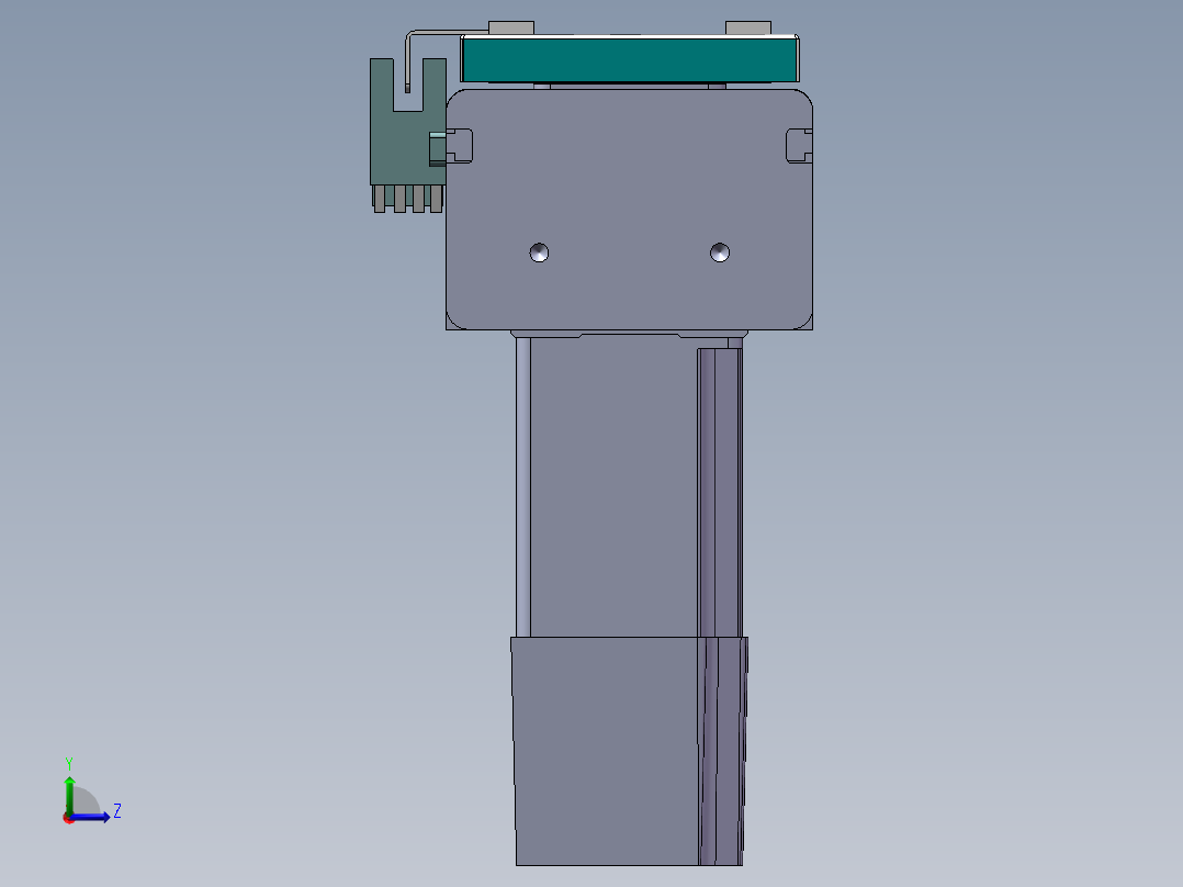 MTB同步带半封闭MTB6-BM-100W左视图