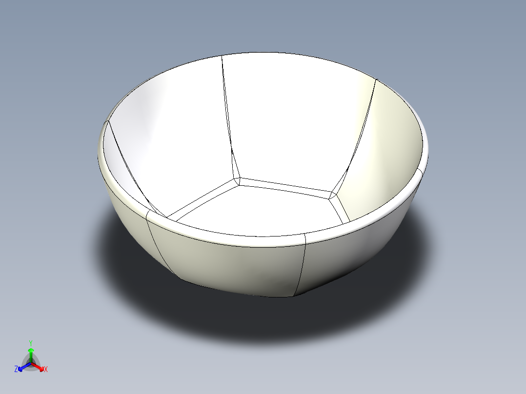 solidworks<span style='color: red'>塑料</span>碗<span style='color: red'>设计</span>