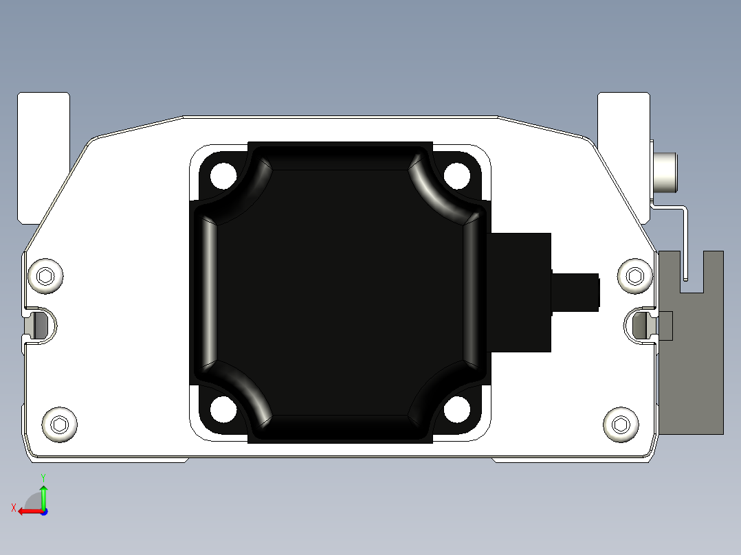 Toyo东佑达直线模组-ETH13-100-BC-400W+煞車后视图
