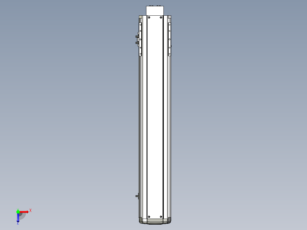 Toyo东佑达直线模组-ETH14-650-BM-200W+煞車俯视图