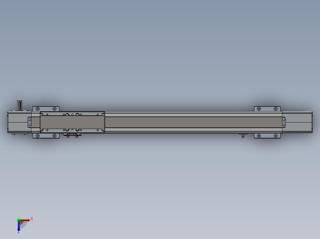 欧规同步带GTB65-RR-400W俯视图